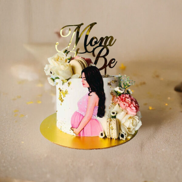 Mom-To-Be Cake