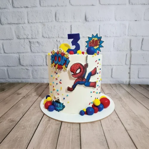 Amazing Spidey Cake