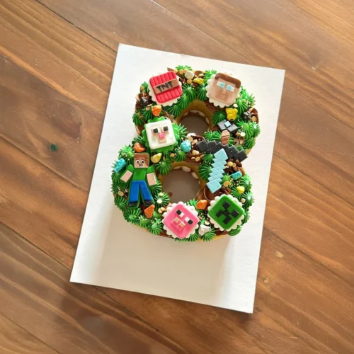 Digits of Delight Cake