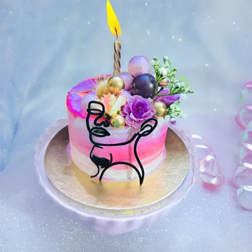 Glitter and Glam Cake for girls