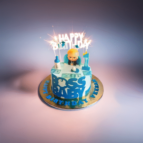 Boss Baby Cake