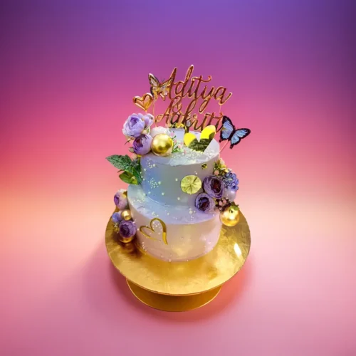 Love Locked Forever Cake