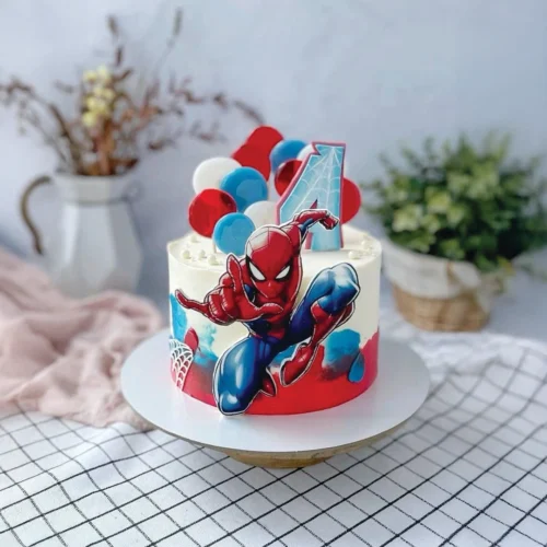 Spidey Party Cake