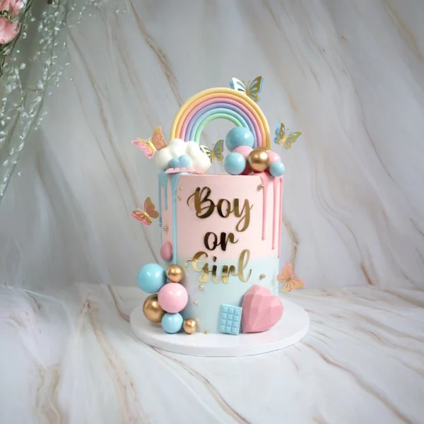 Dreamy Twinkle Twinkle Little Cake | 100% Eggless