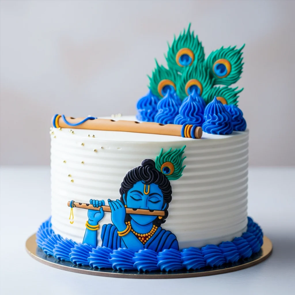 Govinda's Sweet Treat — 100% eggless janmashtami in Kolkata, customised and baked fresh to order by Cream Creations.