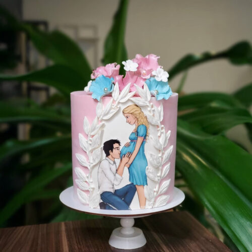 Parenthood Promise Cake