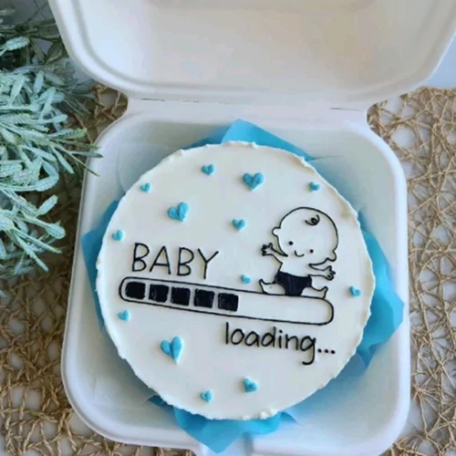 Baby Loading Bento Cake