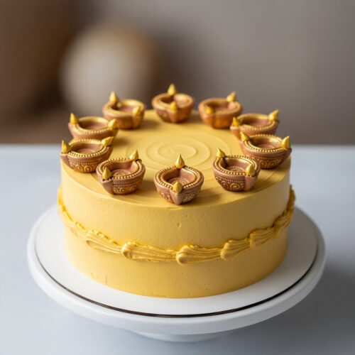 Diya Glow Cake