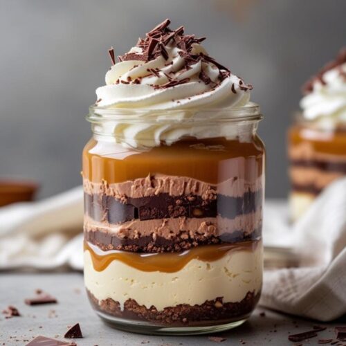 Double Layered Jar Cake