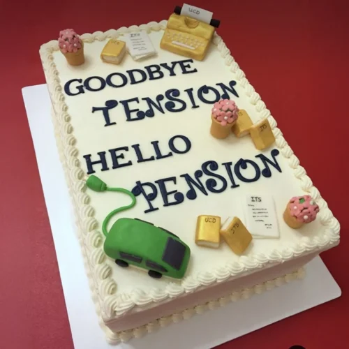 Freedom from Deadlines Cake