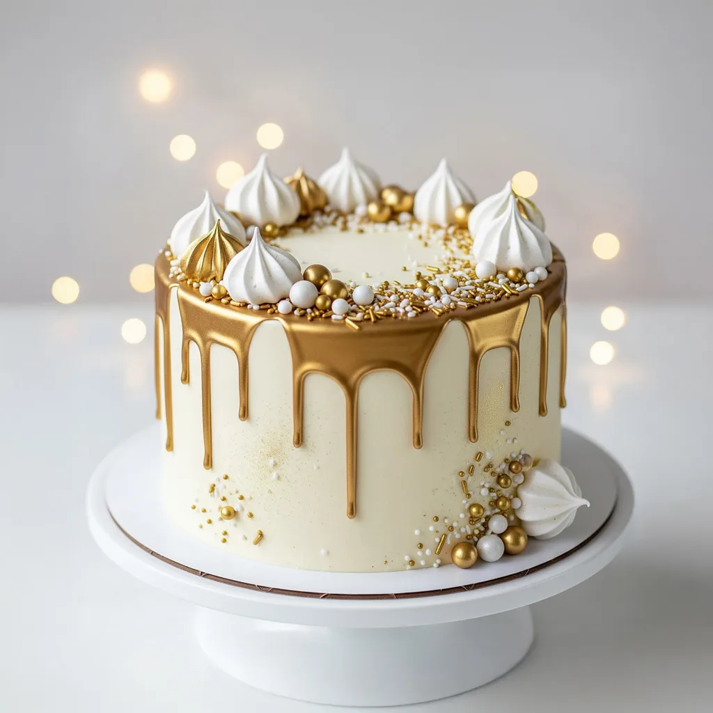 Golden Dip Cake