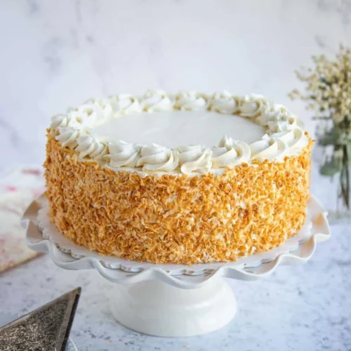 Golden Temptation Cake