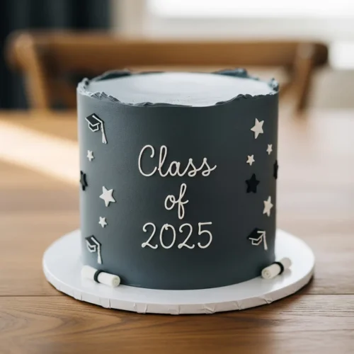 Graduation Star Cake