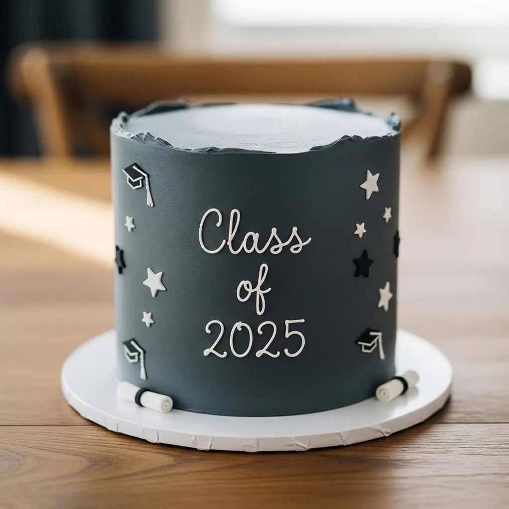 Graduation Star Cake