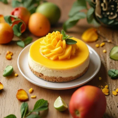 Mango Blast Cheesecake