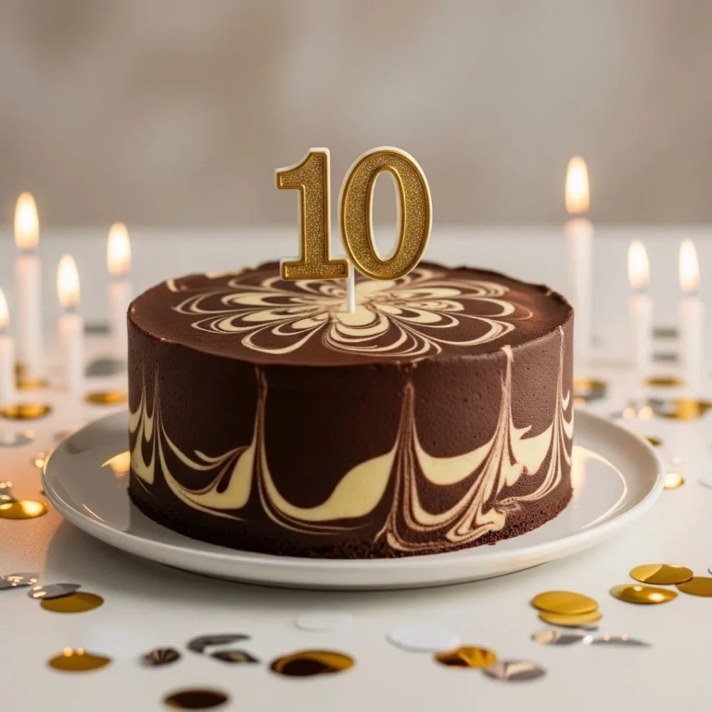 Milestone Marble Cake