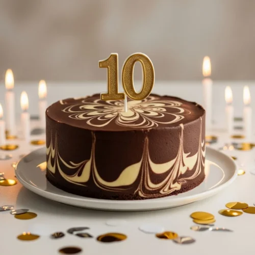 Milestone Marble Cake