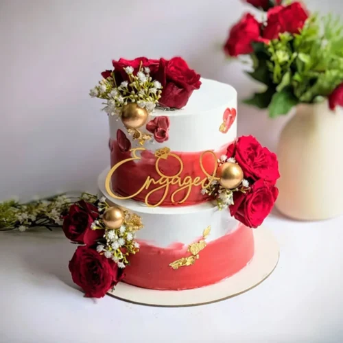 Rose Romance Cake