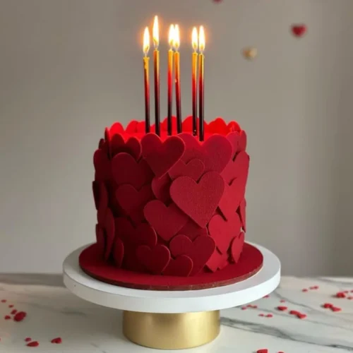 Sweetheart Surprise Cake