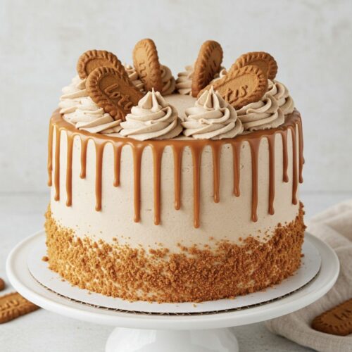 Golden Drizzle Butterscotch Cake