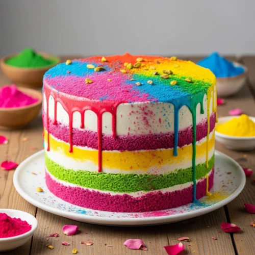 Holi Delight Cake