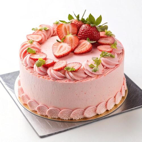 Strawberry Cream Elegance