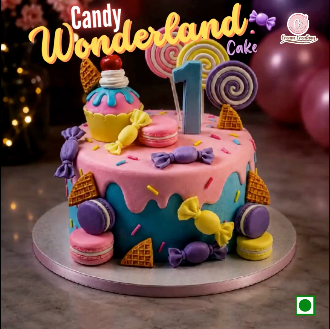 Candy Wonderland Cake