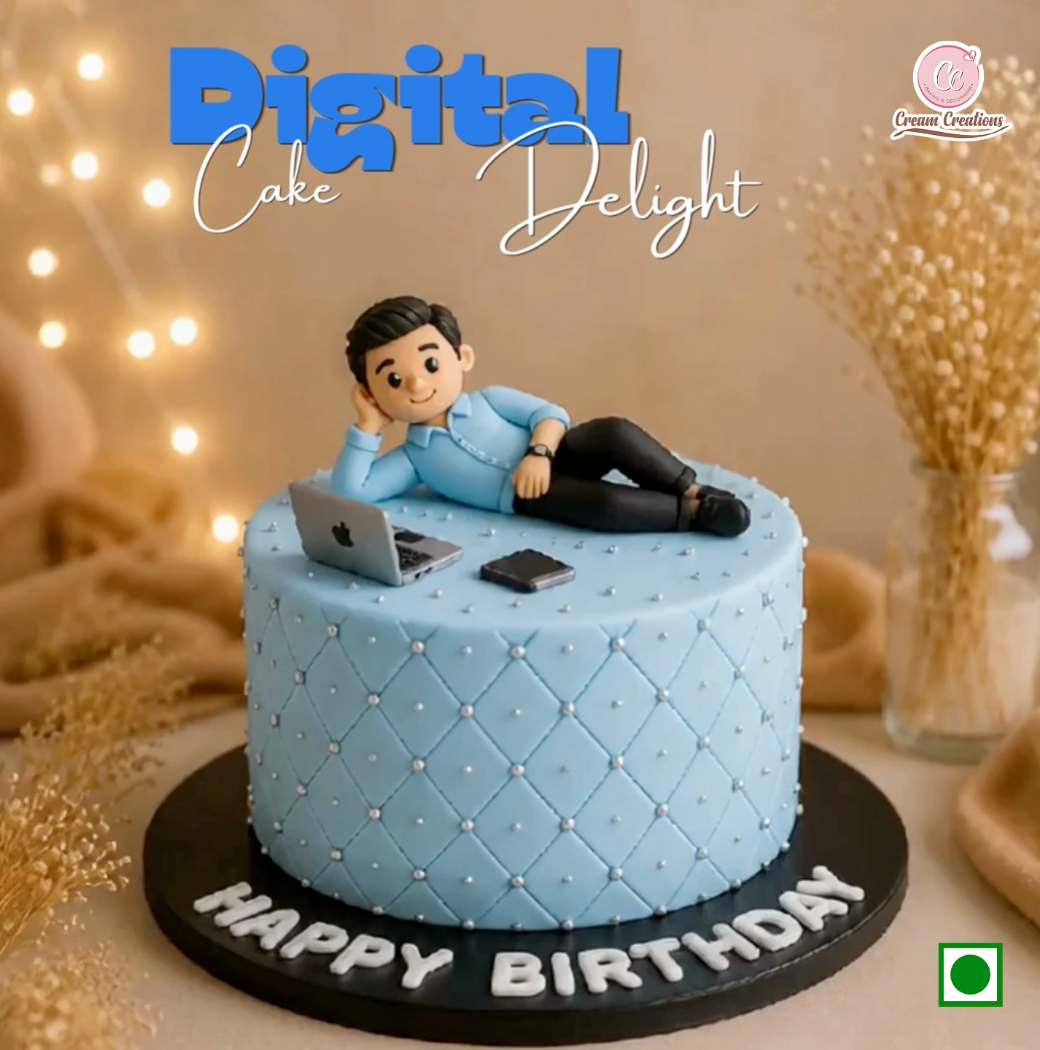 Digital Delight Cake