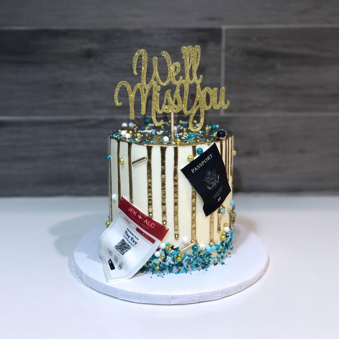 Bon Voyage Delight Cake