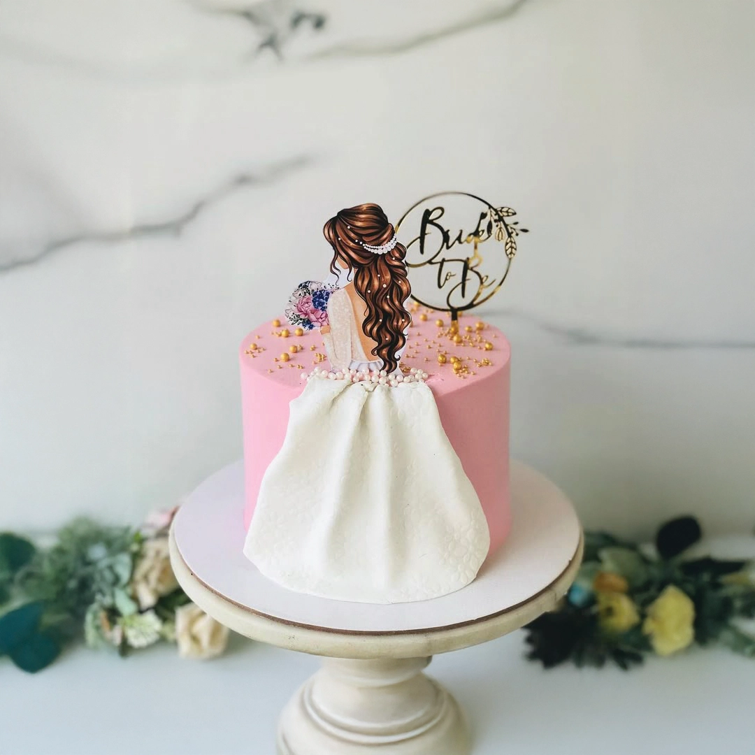 Bridal Shower Wedding Cake